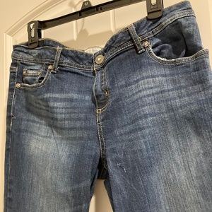 Ladies jeans,Aeropostale , Jean’s dark blue, some stress marks